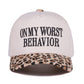 On My Worst Behavior Hat