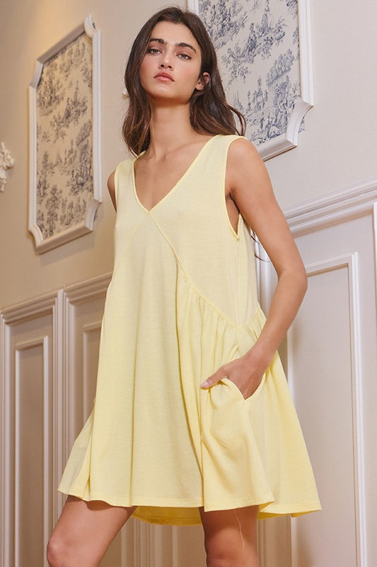 Drapey Mini Dress
