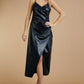 Sweetheart Faux Leather Dress