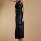 Sweetheart Faux Leather Dress