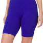 On the Go Ribbed Biker Shorts