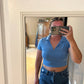Fun and Flirty Polo Crop Top